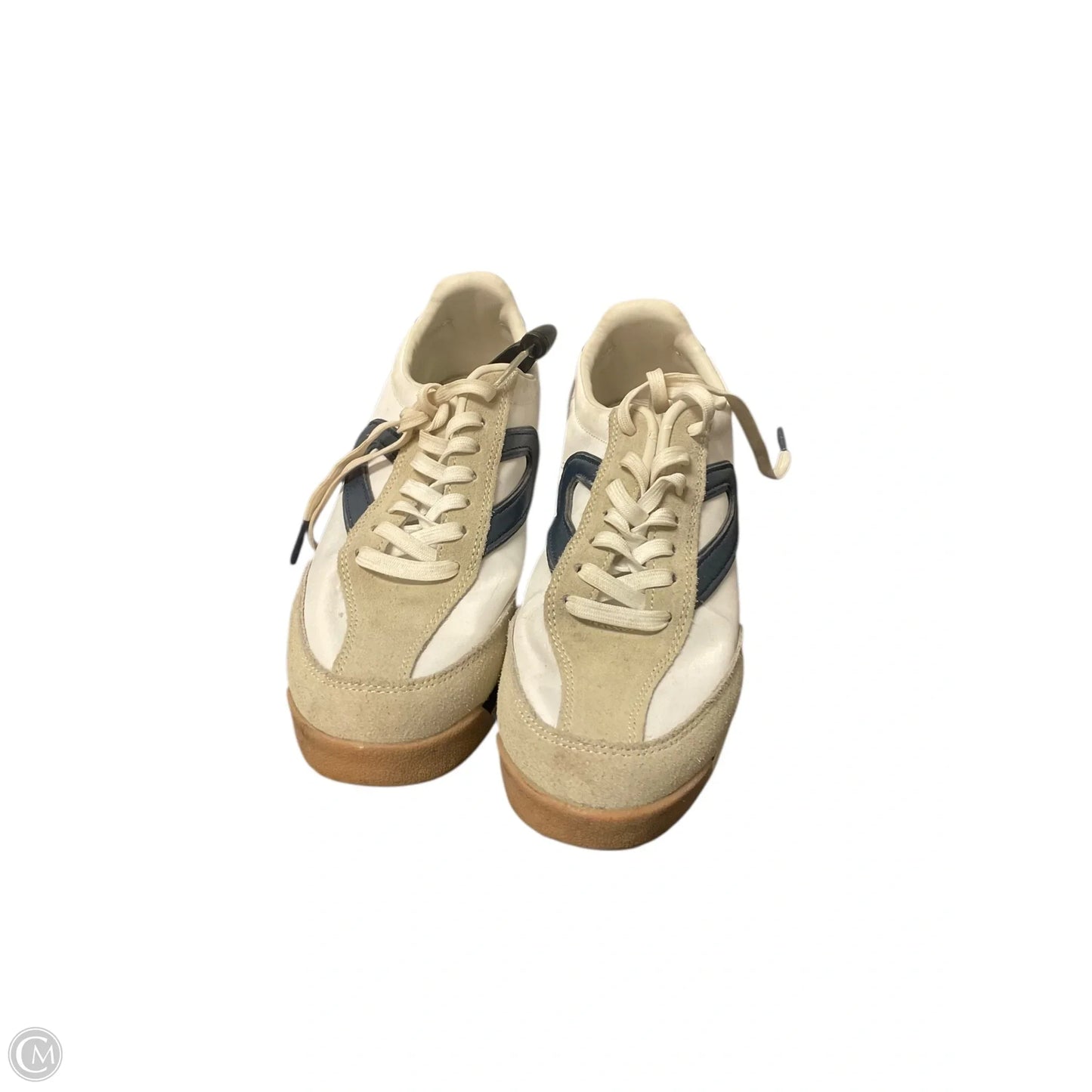 Shoes Sneakers By Cmc In Tan & White, Size: 7.5
