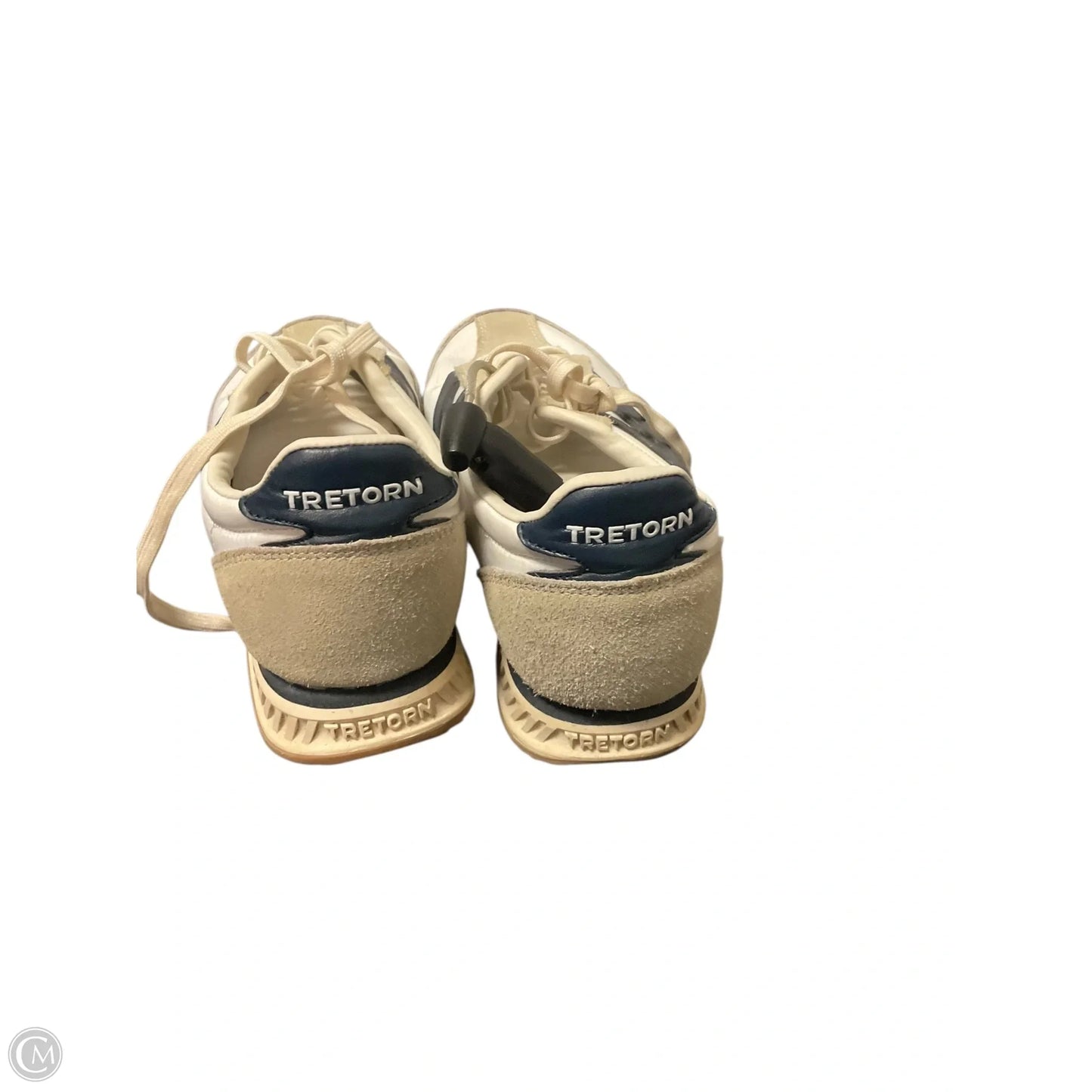 Shoes Sneakers By Cmc In Tan & White, Size: 7.5