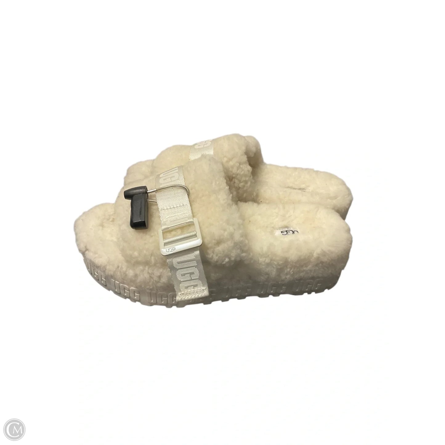 Sandals Designer By Ugg In White, Size: 8