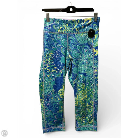 Pants Designer By Lilly Pulitzer In Blue & Green, Size: S