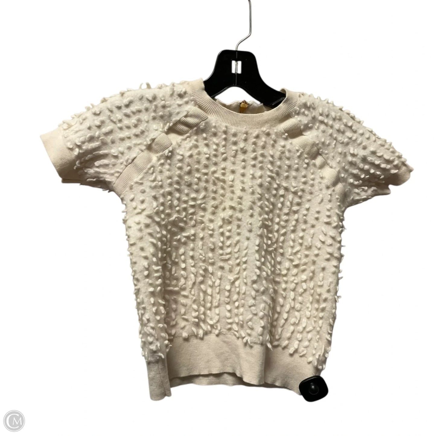 Top Short Sleeve By Maeve In Cream, Size: S