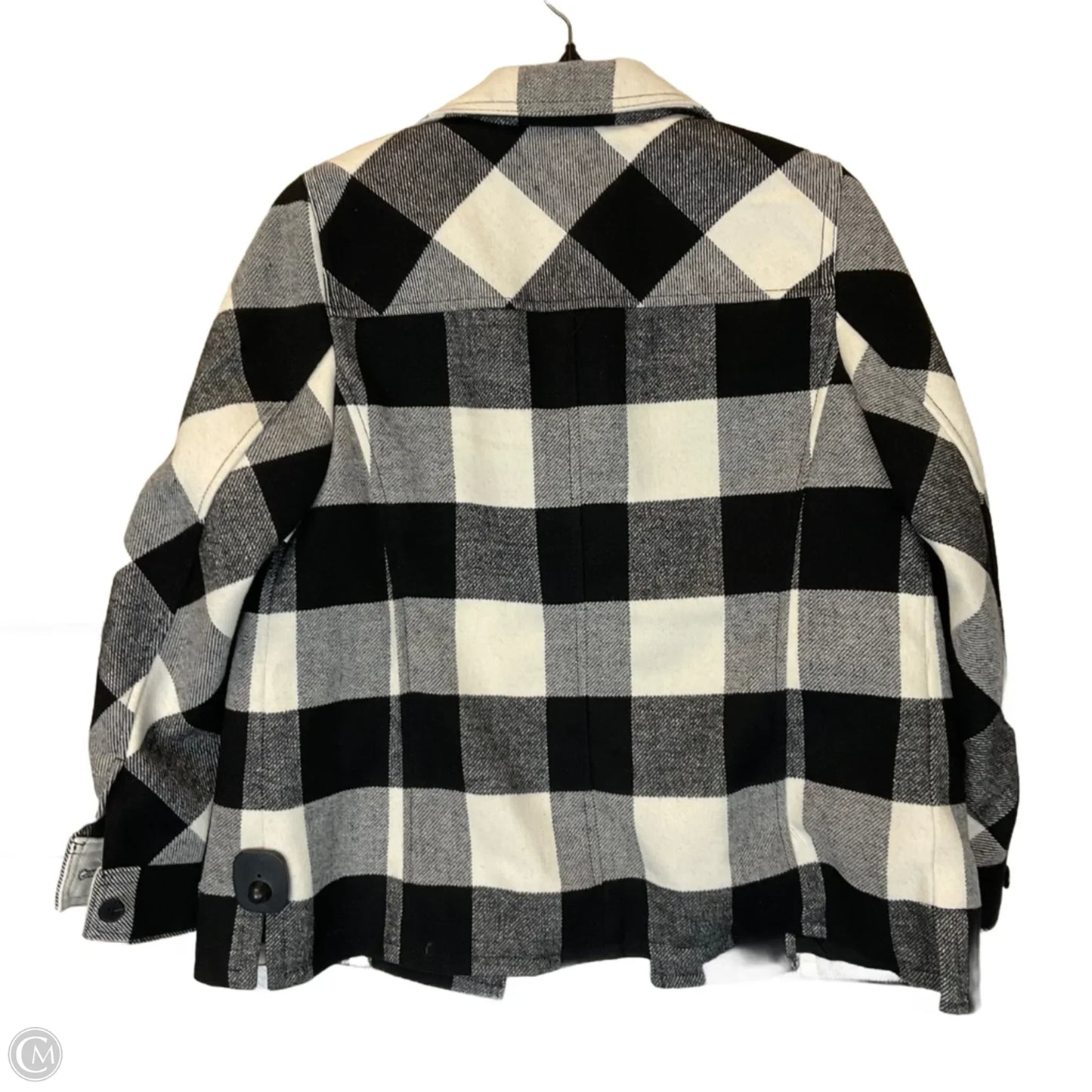 Jacket Other By Talbots In Black & White, Size: S PETITE