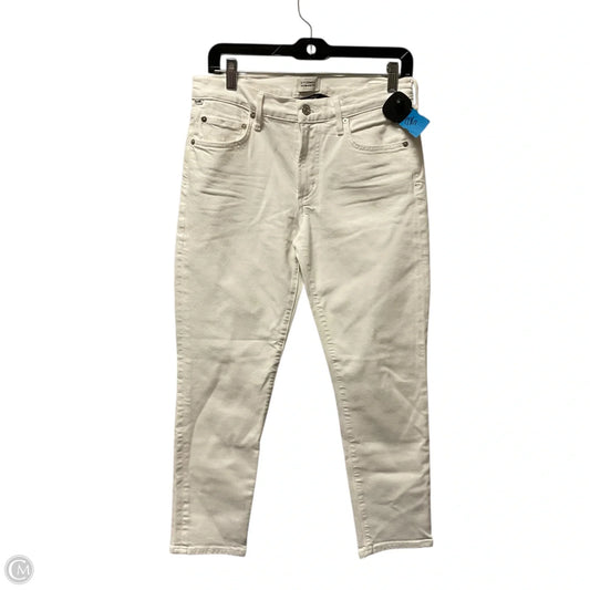 Jeans Skinny By Citizens Of Humanity In White Denim, Size: 4