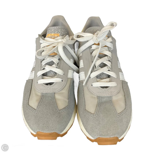 Shoes Athletic By Adidas In Grey, Size: 9