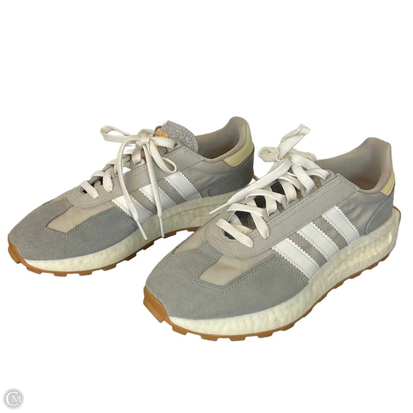 Shoes Athletic By Adidas In Grey, Size: 9