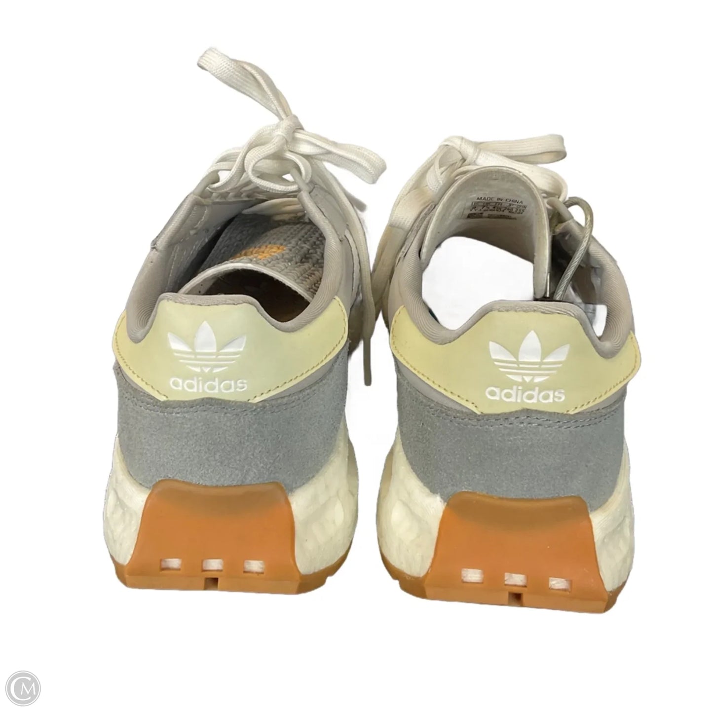 Shoes Athletic By Adidas In Grey, Size: 9