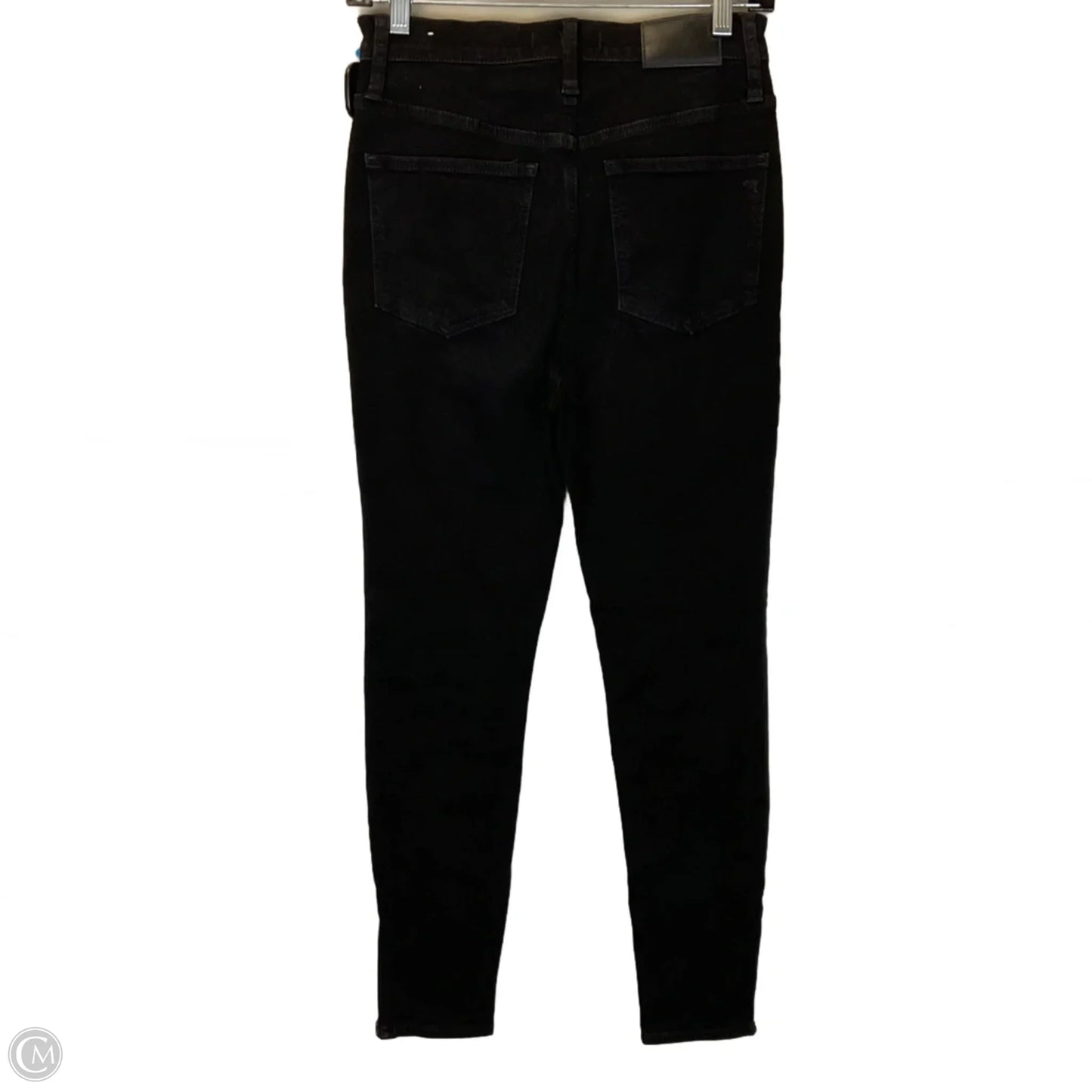 Jeans Skinny By Madewell In Black Denim, Size: 2