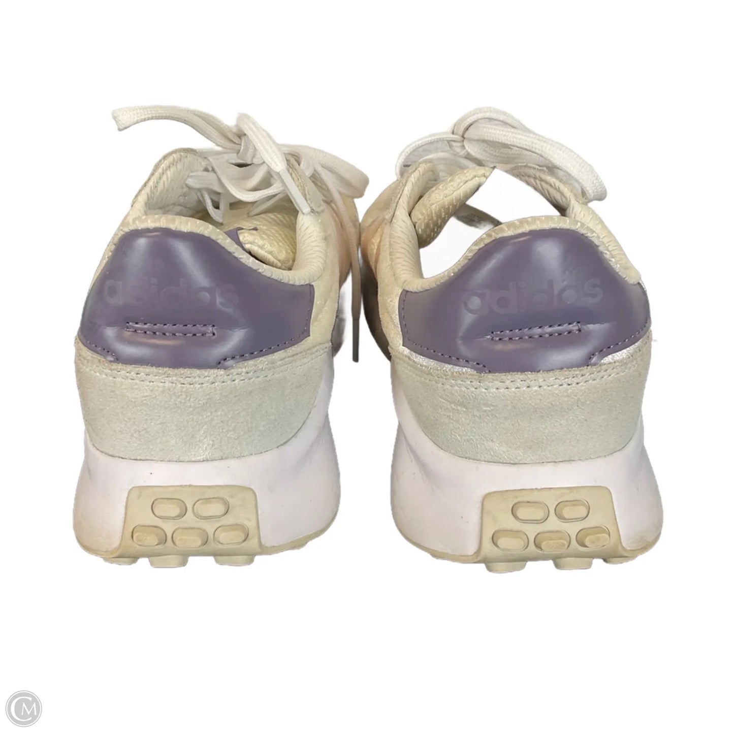 Shoes Athletic By Adidas In Cream VELVET, Size: 9.5