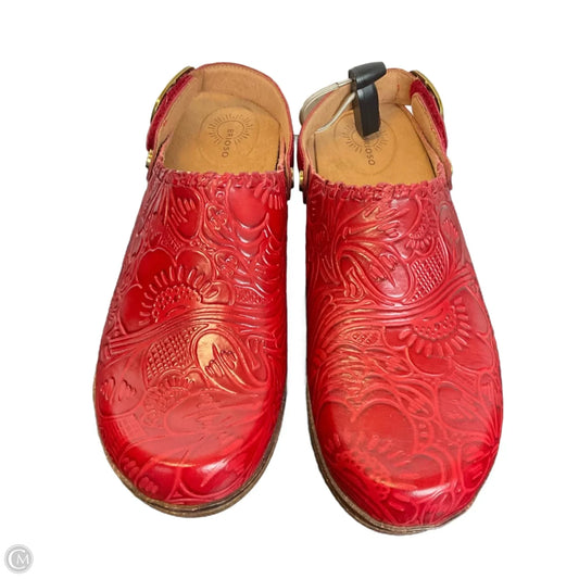 Shoes Heels Block By Cmc In Red, Size: 10