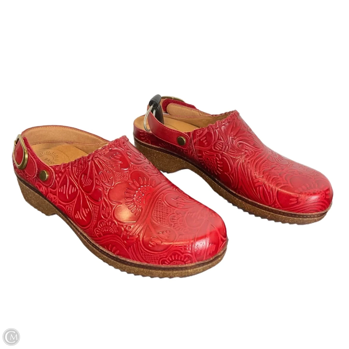 Shoes Heels Block By Cmc In Red, Size: 10