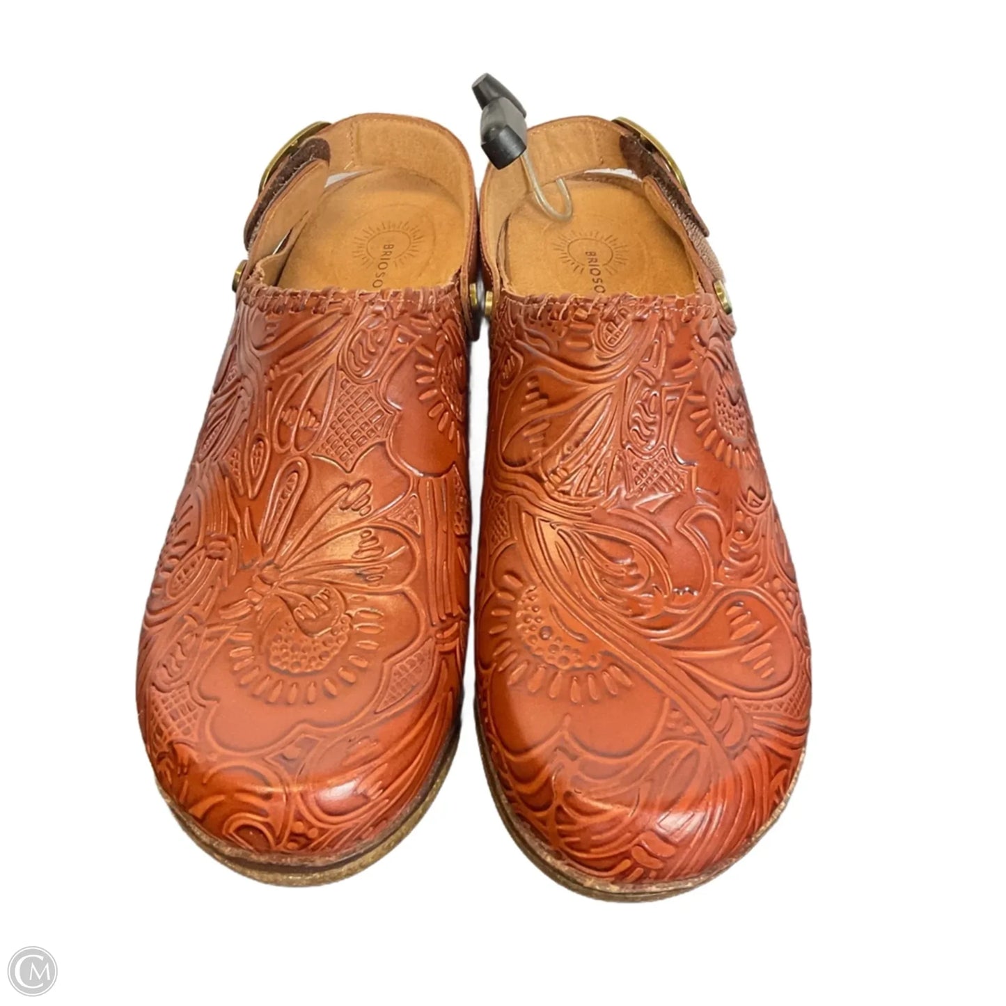 Shoes Heels Block By Cmc In Brown, Size: 10