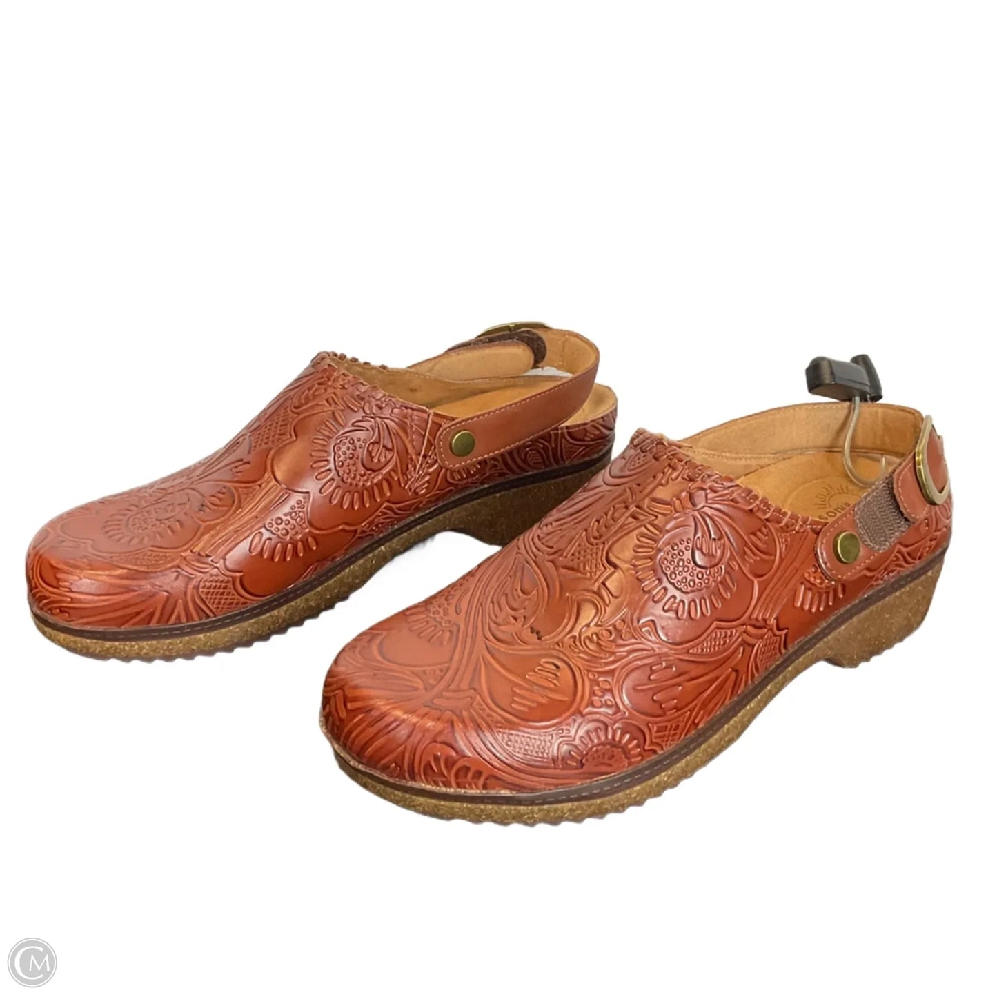 Shoes Heels Block By Cmc In Brown, Size: 10