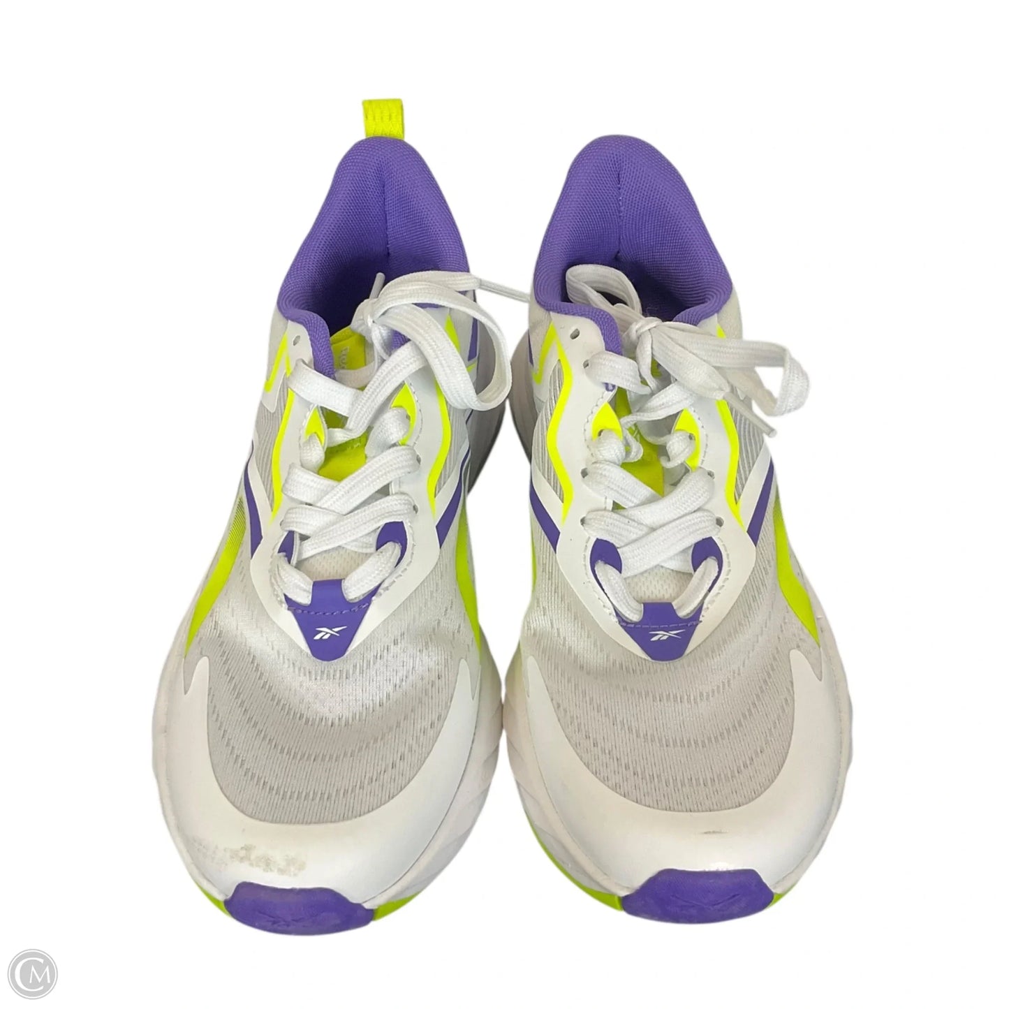 Shoes Athletic By Reebok In Purple & White, Size: 9.5