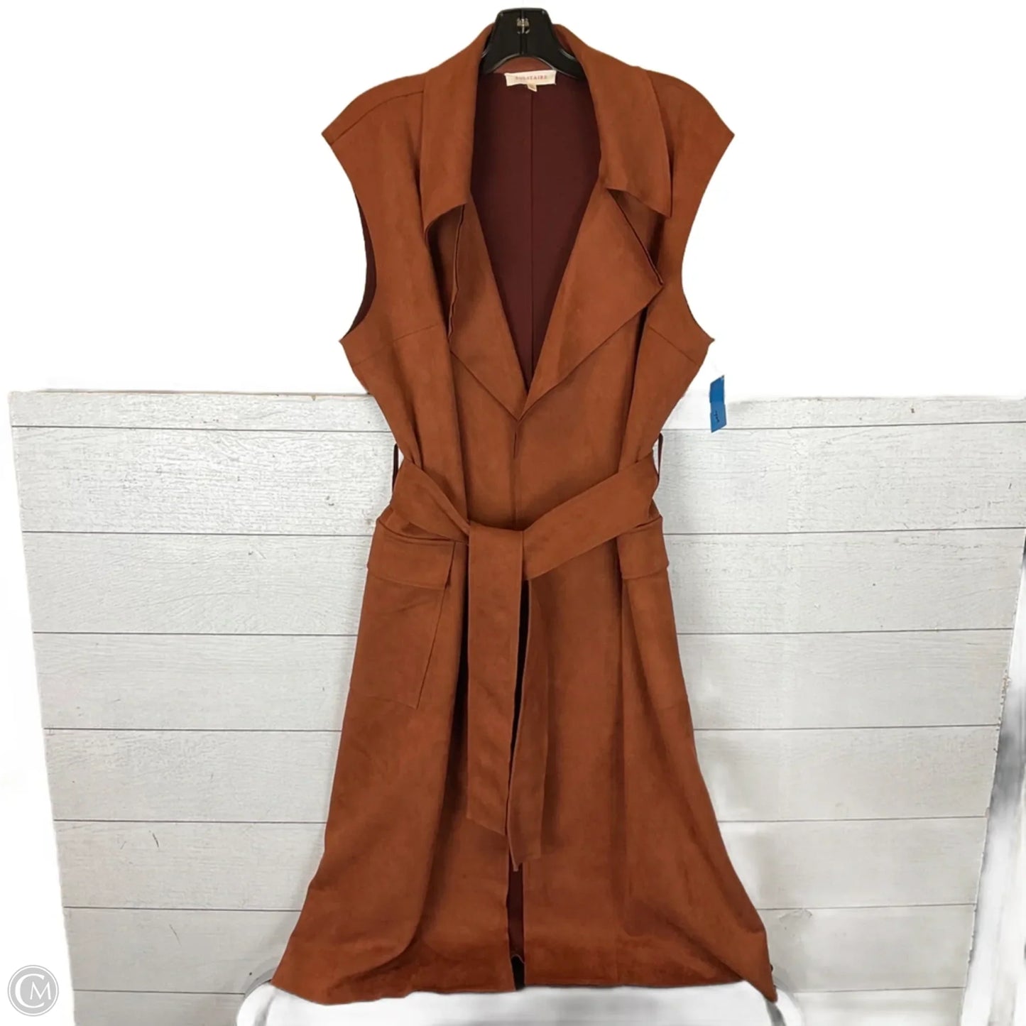 Vest Other By Solitaire In Brown, Size: Xl