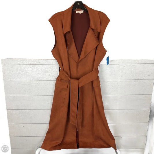 Vest Other By Solitaire In Brown, Size: Xl