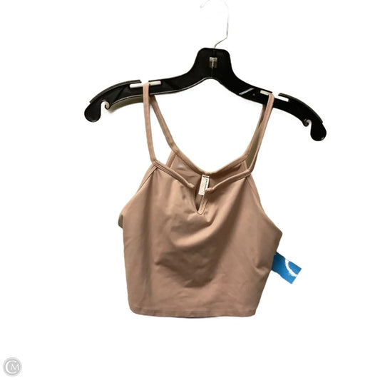 Athletic Tank Top By Free People In Tan, Size: M