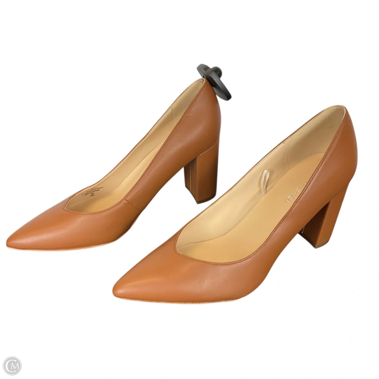 Shoes Heels Block By Marc Fisher In Brown, Size: 8.5