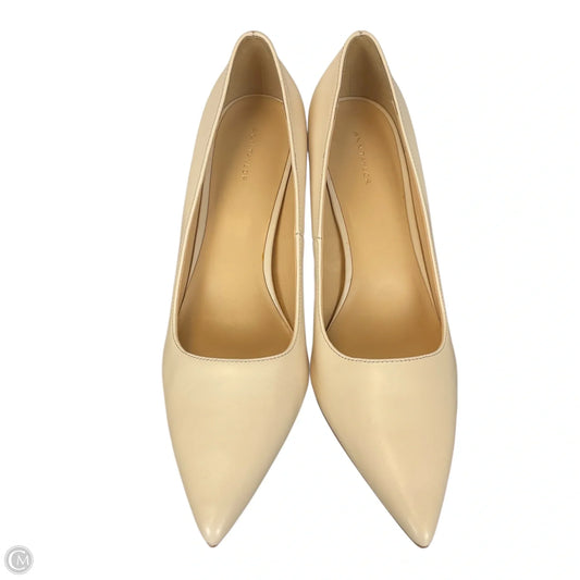 Shoes Heels Stiletto By Ann Taylor In Tan, Size: 9.5