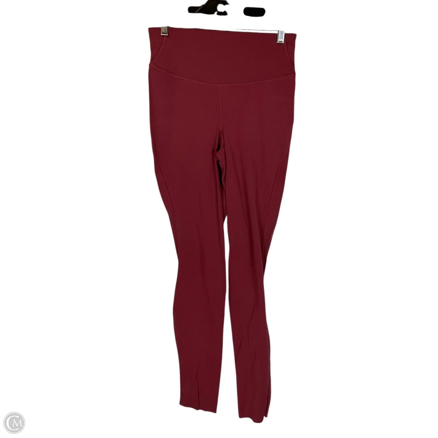 Athletic Leggings By Lululemon In Red, Size: 6