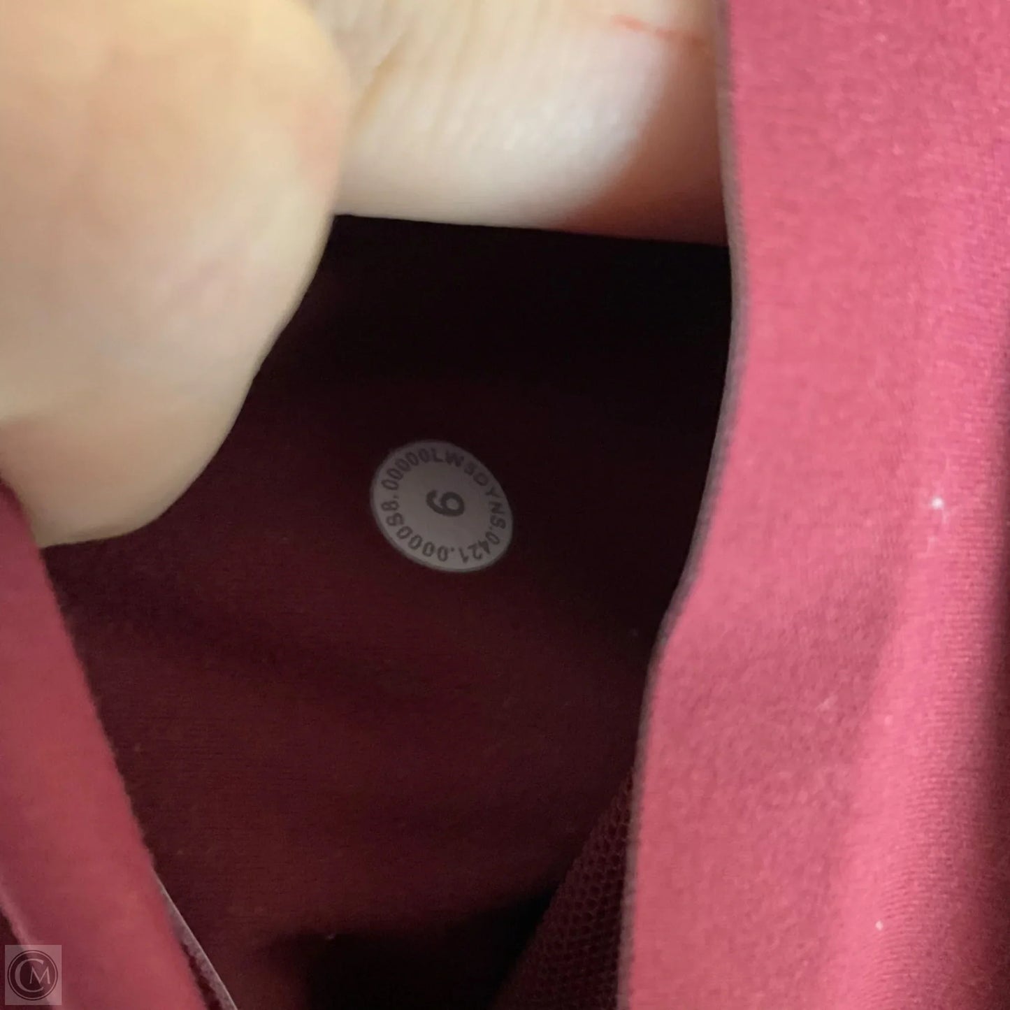 Athletic Leggings By Lululemon In Red, Size: 6