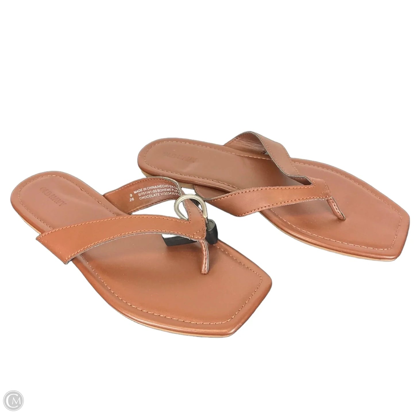 Sandals Flats By Old Navy In Brown, Size: 9