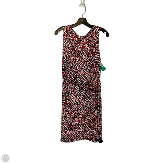 Dress Casual Short By Tommy Hilfiger In Black & Red, Size: 10