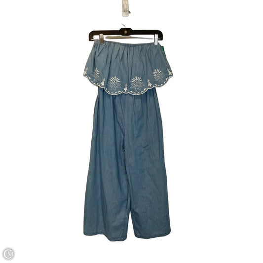 Jumpsuit By Jessica Simpson In Blue, Size: Xs