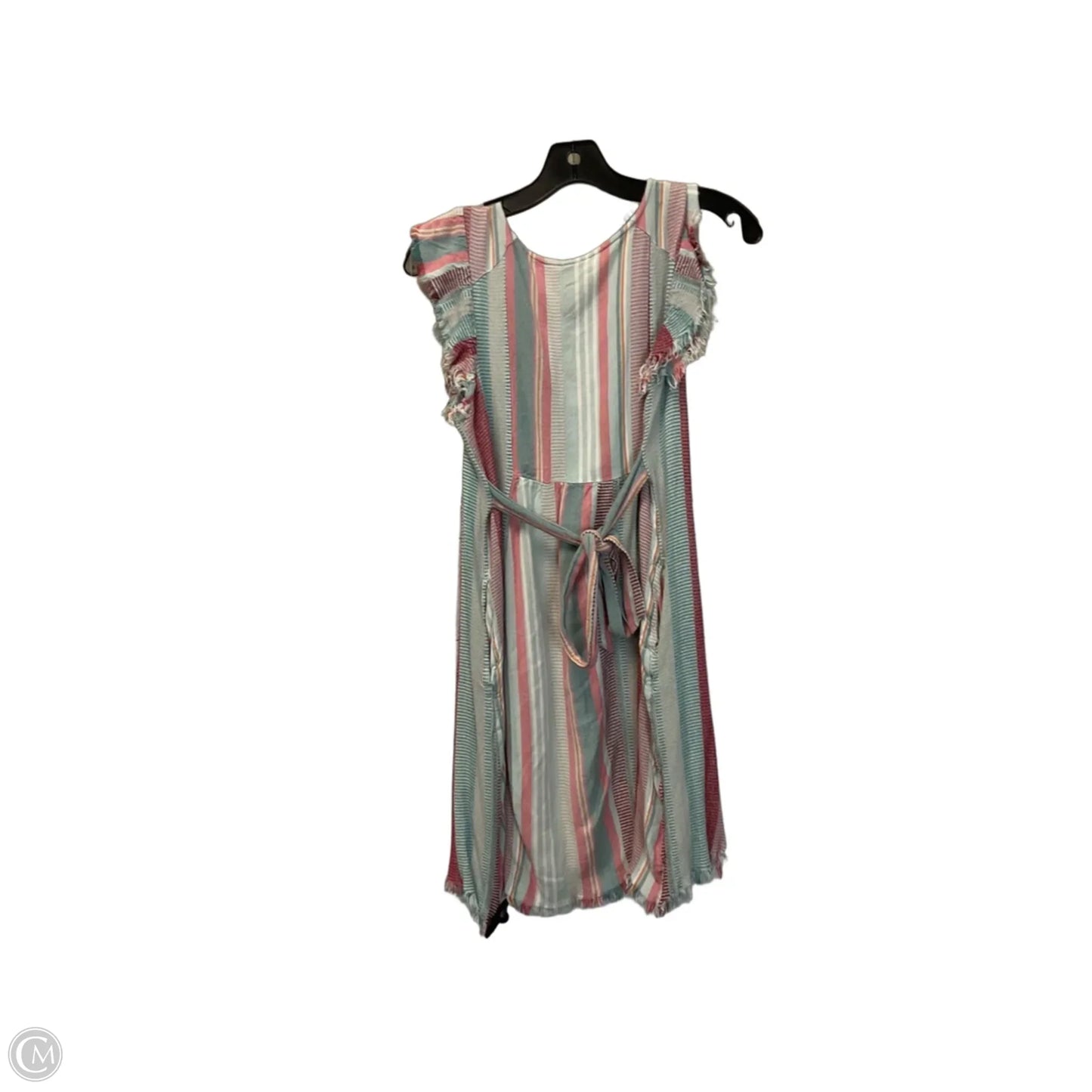 Dress Casual Short By True Craft In Blue & Pink, Size: S