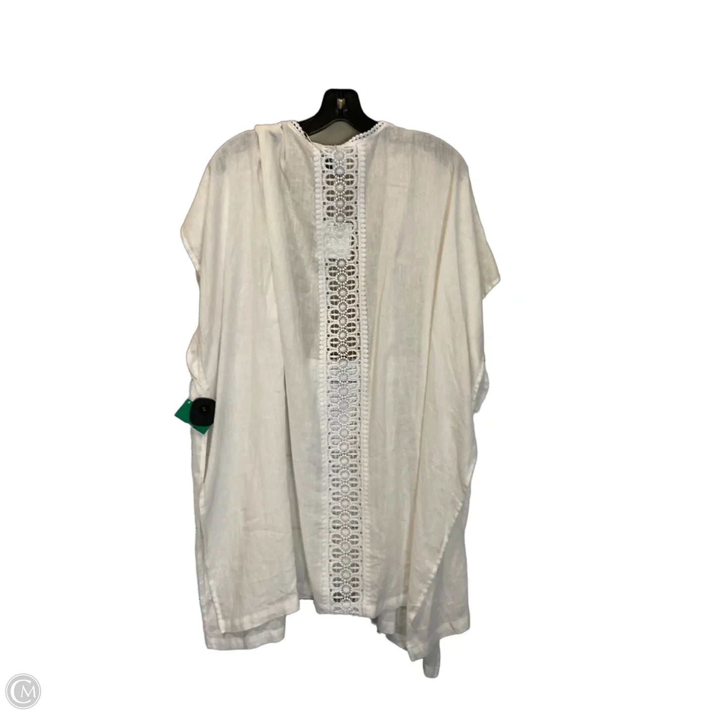 Kimono By Cynthia Rowley In White, Size: Osfm