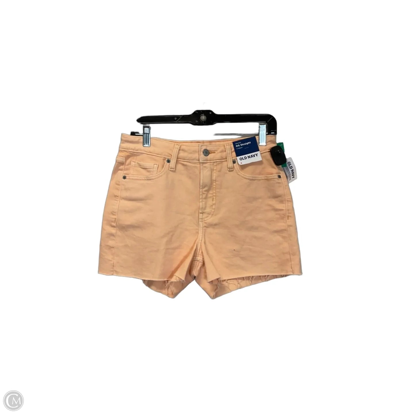 Shorts By Old Navy In Orange Denim, Size: 6