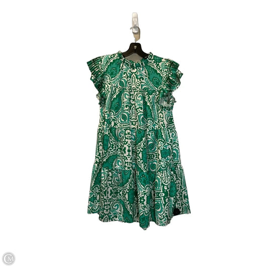 Dress Casual Short By Jodifl In Green & White, Size: S