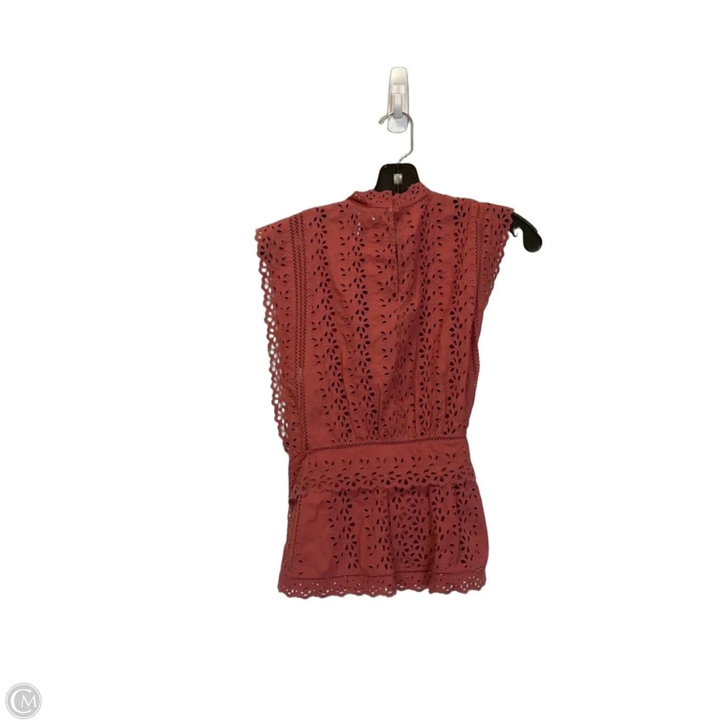 Top Sleeveless By Rebecca Taylor In Red, Size: 2
