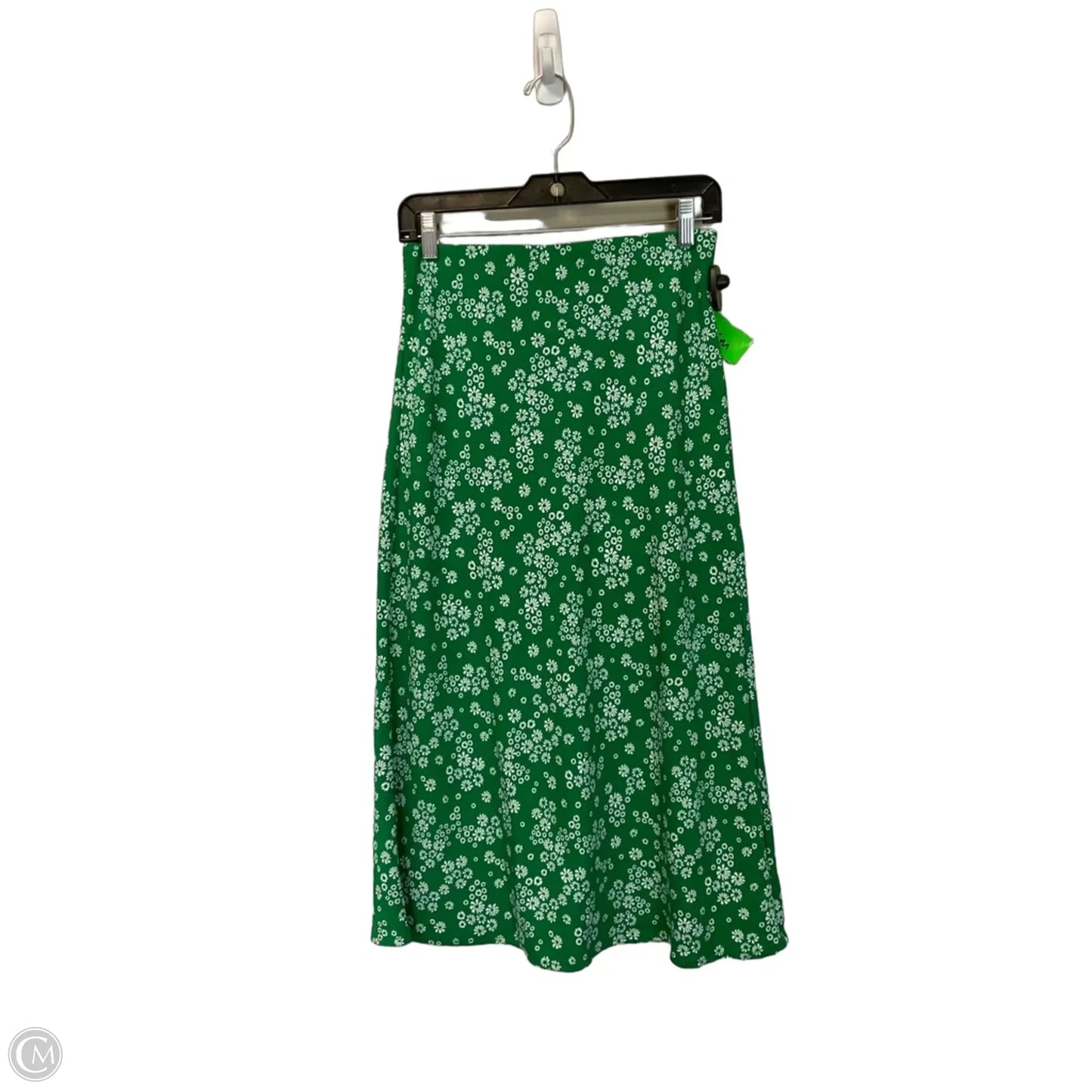Skirt Midi By Rachel Zoe In Green & White, Size: 2