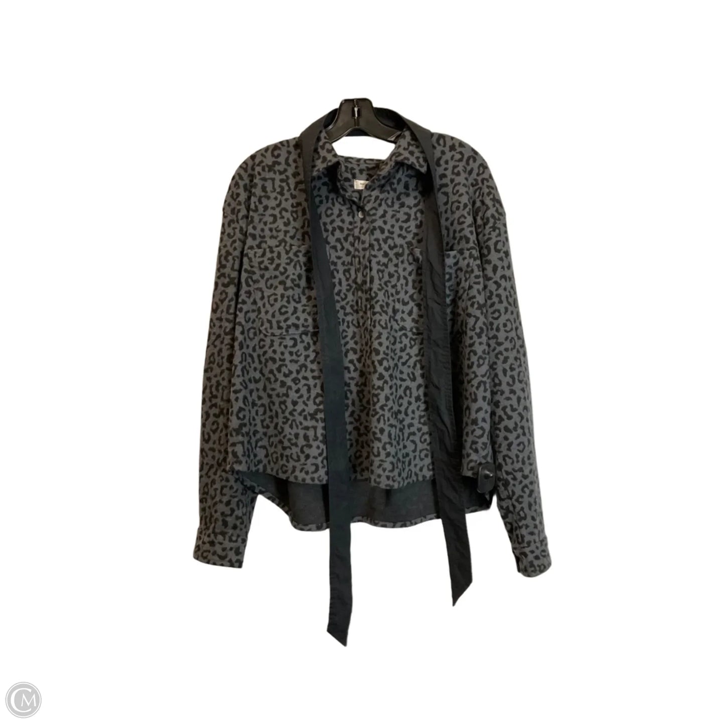 Jacket Other By Beachlunchlounge In Black & Grey, Size: Xl