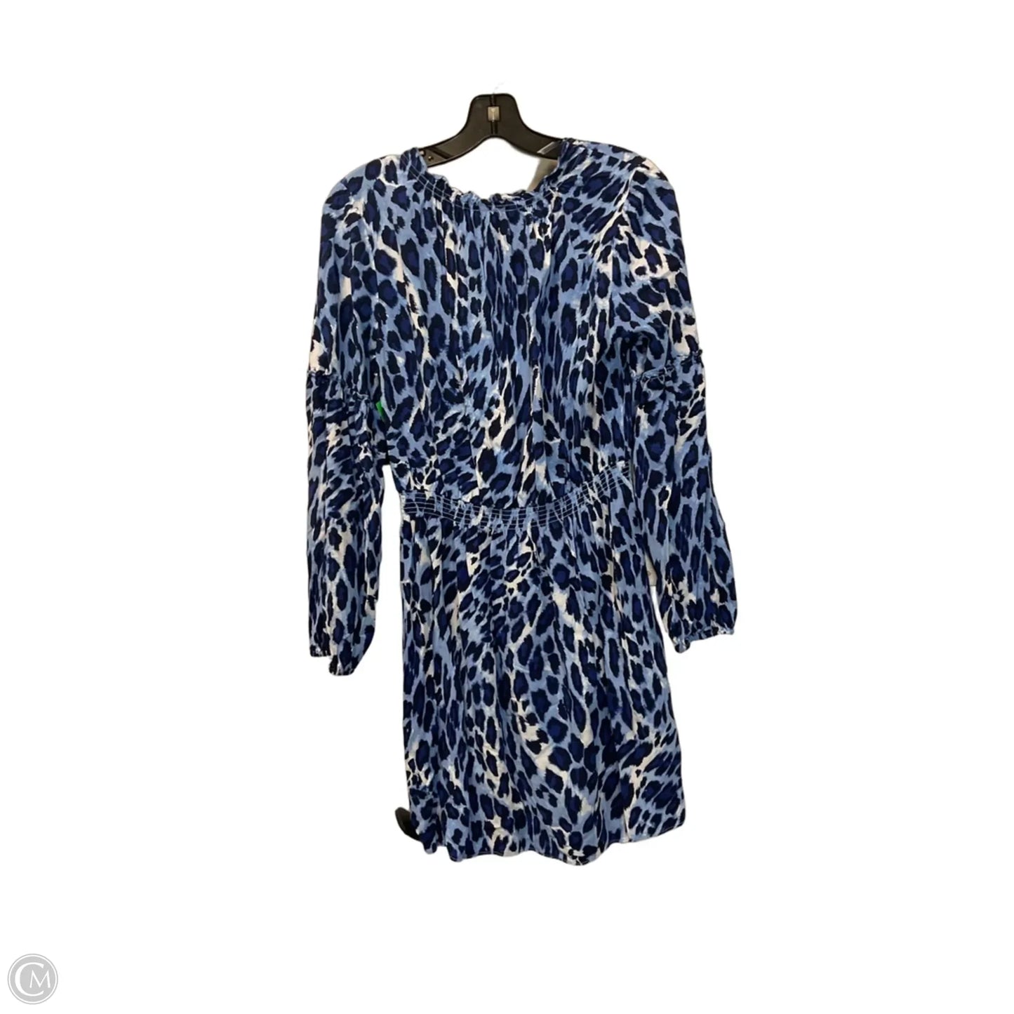 Dress Casual Short By Crown And Ivy In Blue & White, Size: S