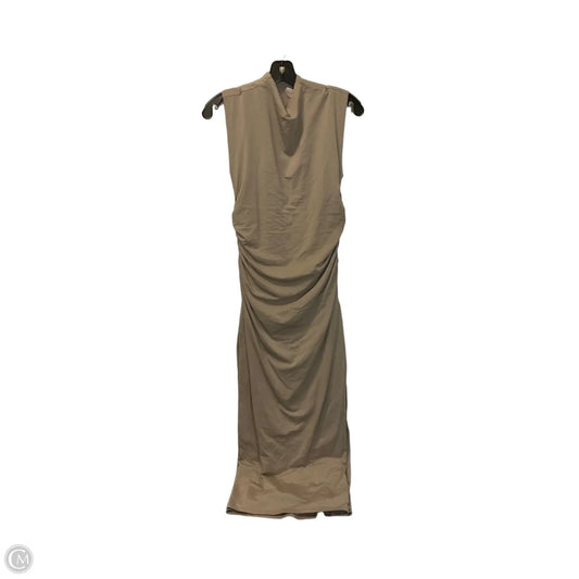 Dress Casual Maxi By Abercrombie And Fitch In Brown, Size: M