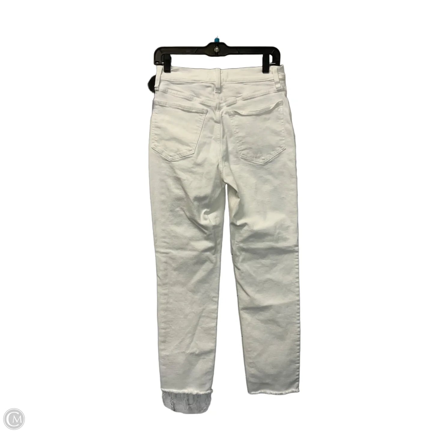 Jeans Straight By Madewell In White Denim, Size: 4