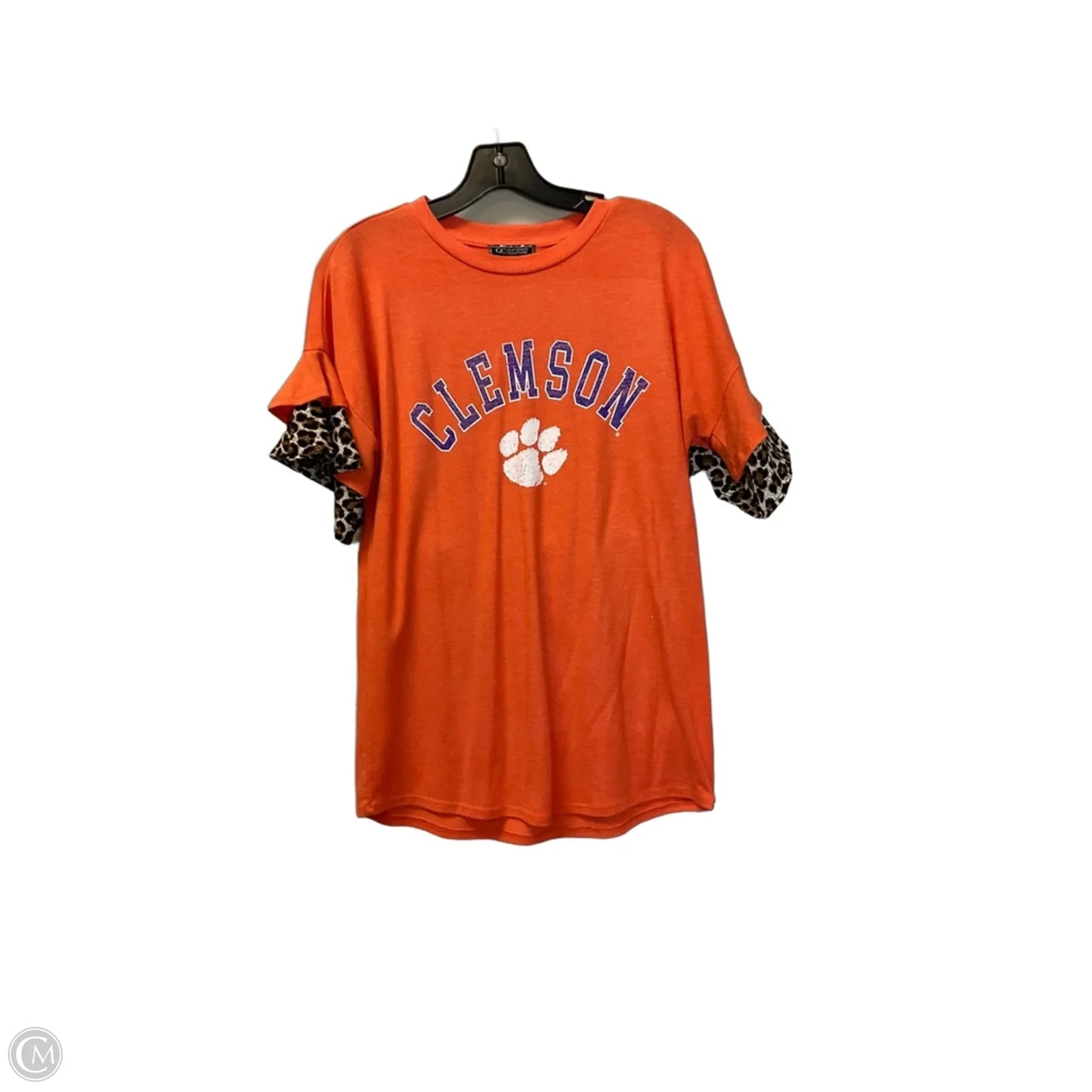 Top Short Sleeve By Clothes Mentor In Orange, Size: S