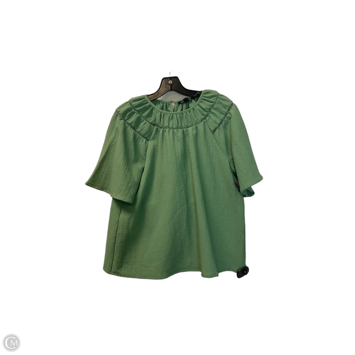 Top Short Sleeve By Zac And Rachel In Green, Size: S