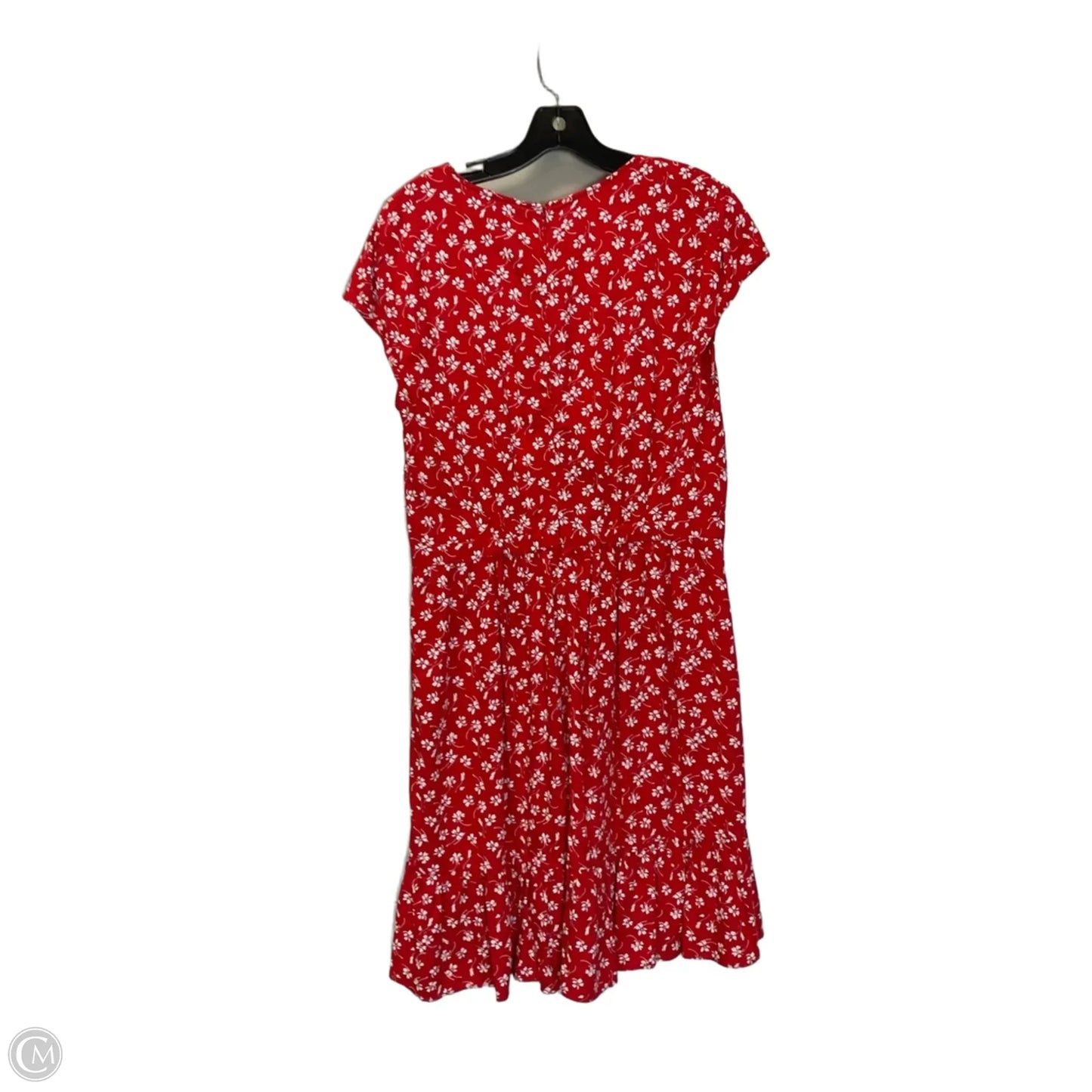 Dress Casual Short By J. Crew In Red & White, Size: 12