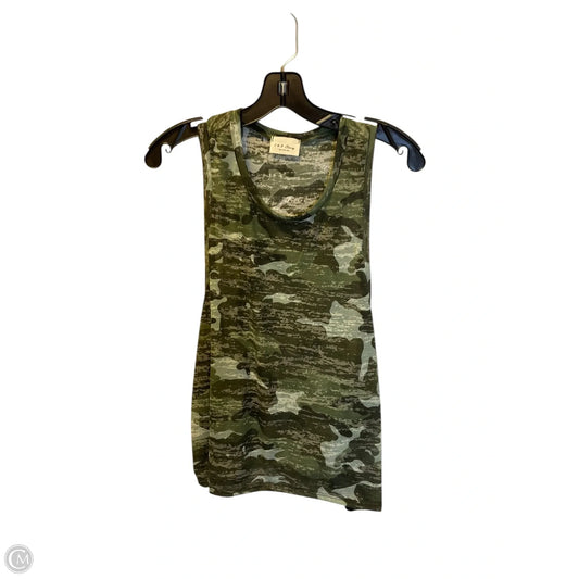 Top Sleeveless By Lucky Brand In Green, Size: S