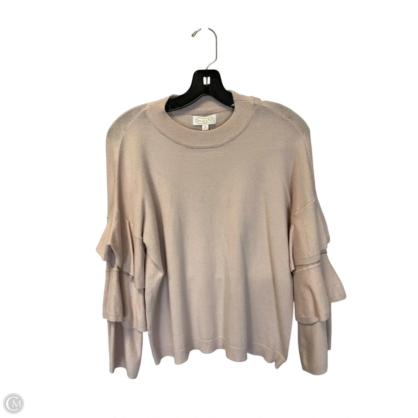 Sweater By Mudpie In Pink, Size: M