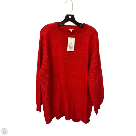 Sweater By Crown And Ivy In Red, Size: M