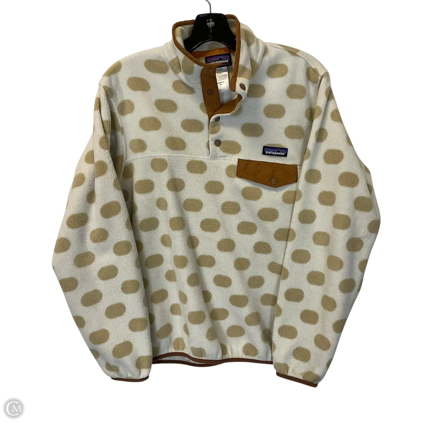 Jacket Fleece By Patagonia In Animal Print, Size: M