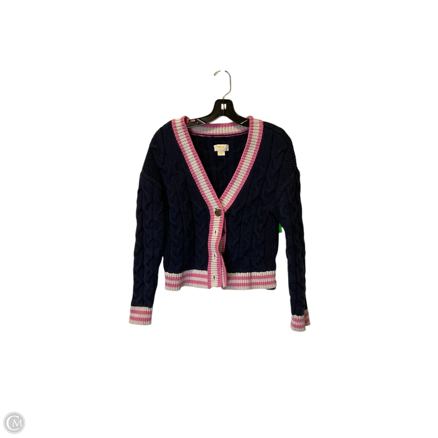 Sweater Cardigan By Maeve In Blue, Size: S