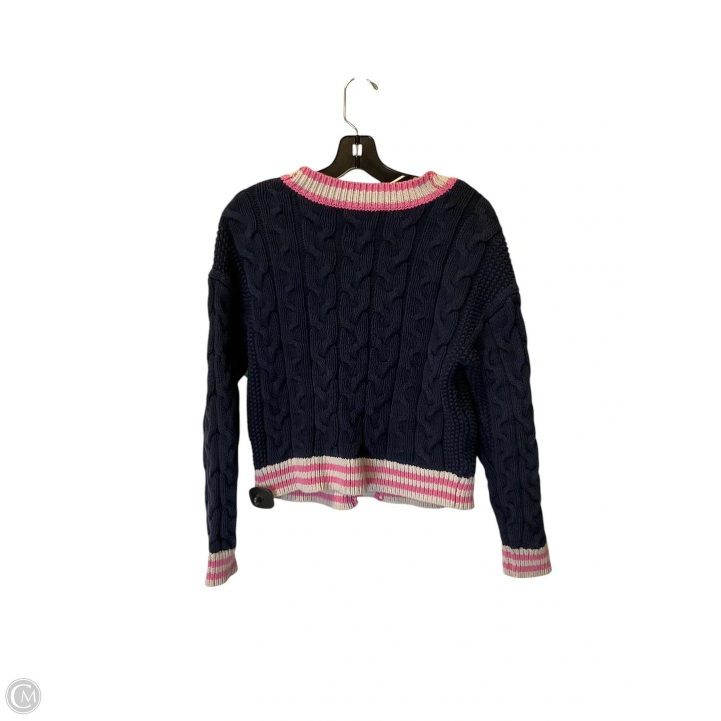 Sweater Cardigan By Maeve In Blue, Size: S