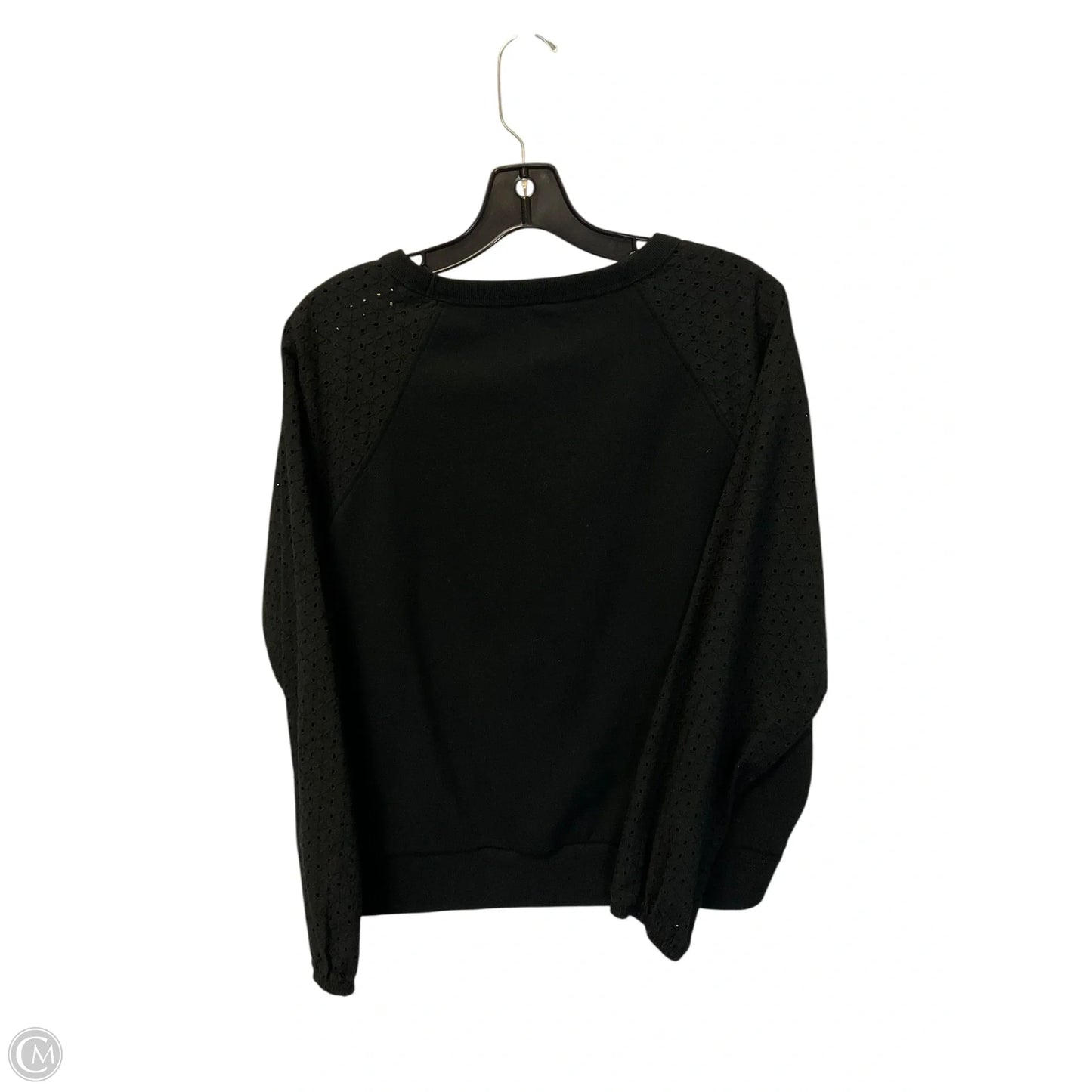 Top Long Sleeve By Gap In Black, Size: S