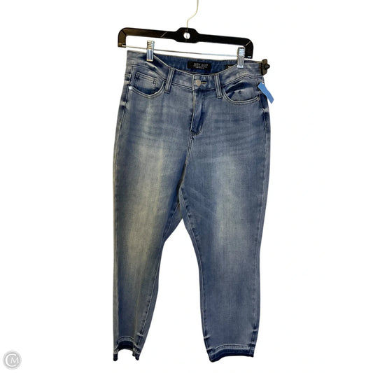 Jeans Straight By Judy Blue In Blue Denim, Size: 4