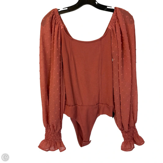 Bodysuit By Promesa In Pink, Size: S