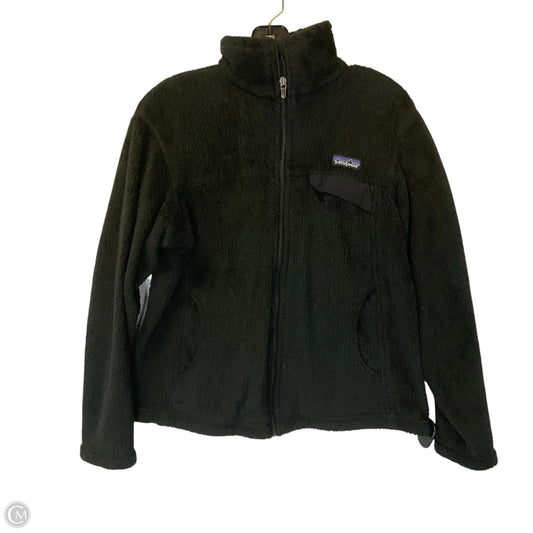 Jacket Faux Fur & Sherpa By Patagonia In Black, Size: M